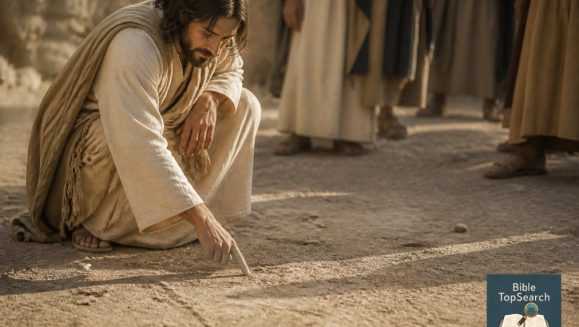 what-did-jesus-write-on-the-ground-1786504445
