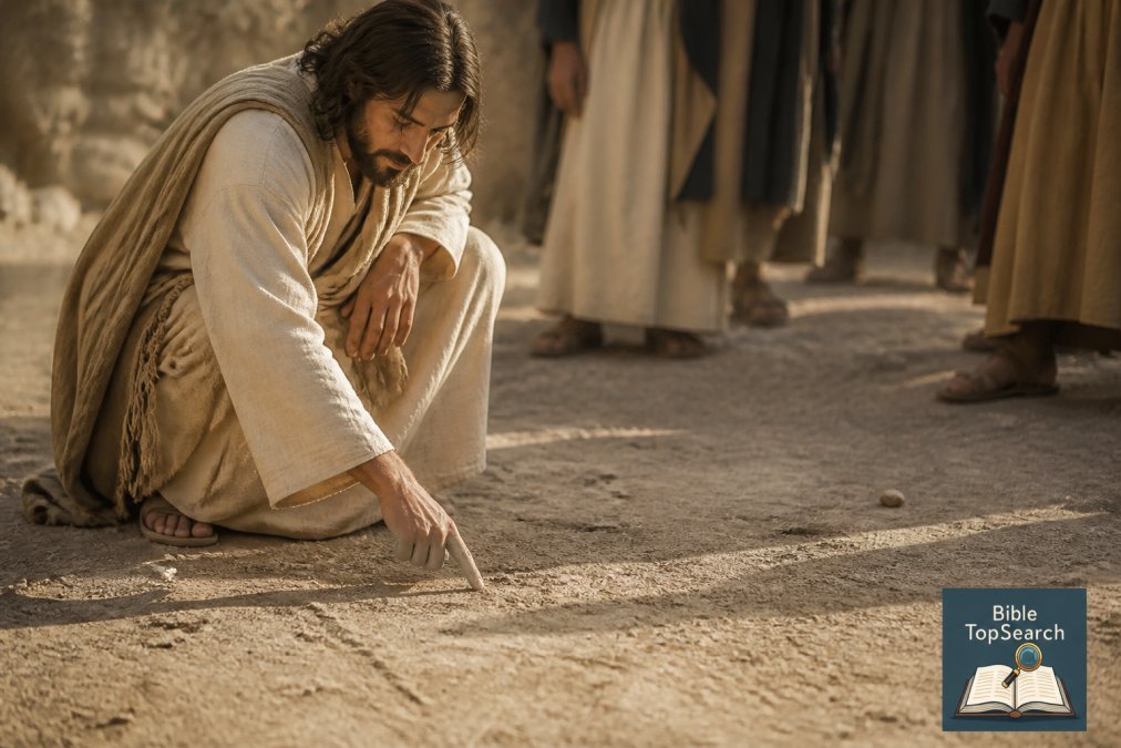 what-did-jesus-write-on-the-ground-1786504445